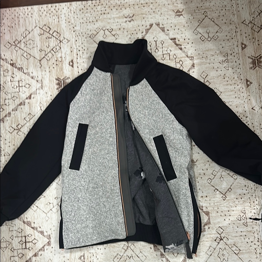 lululemon athletica Black and Gray Jacket